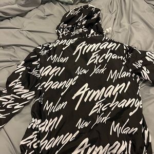 Armani and Exchange Zip Up Jacket Size Large